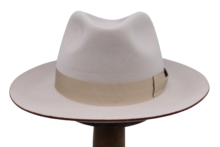 jos van dijck fedora pico haarvilt ivory beige