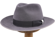 jos van dijck fedora pico haarvilt grey asfalto