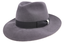 jos van dijck fedora pico haarvilt grey asfalto