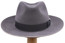 jos van dijck fedora pico haarvilt grey asfalto