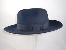 signes fedora pico beaverfelt marine