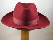 signes fedora pico beaverfelt bordeaux