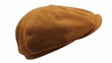 stetson hatteras newsboy cap calf split cognac