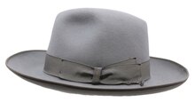 borsalino fedora qs haarvilt binded brim pearl