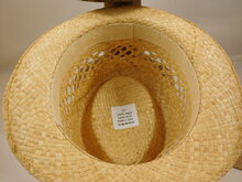 Fiebig trilby ventilatie raffia naturel