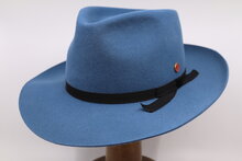 Mayser fedora Wool felt Ocean Blue