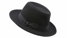 borsalino qs bogarthoed 6 7 cm zwart