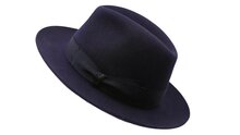 borsalino alessandria fedora klassiek medium brim navy