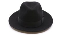 borsalino alessandria fedora klassiek zwart