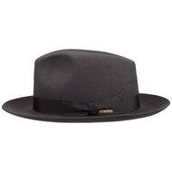 stetson fedora penn haarvilt grijs 