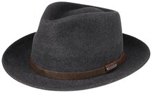 stetson fedora velourvilt grijs mix