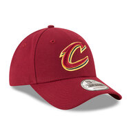 new era 9forty baseball cap nba league cleveland cavaliers burgundy 