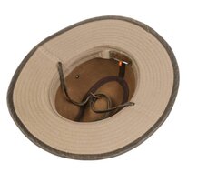 stetson tarnell traveller cotton hoed donker beige