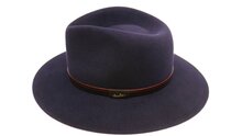 borsalino country tricolor band haarvilt navy