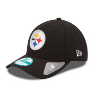 new era 9forty baseball cap nfl league pittsburgh steelers black 