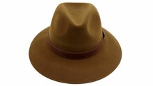 borsalino traveller country outdoor cognac