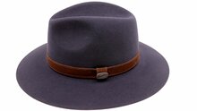 borsalino traveller country outdoor grijs blauw