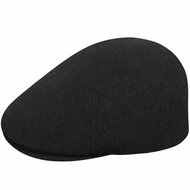 kangol flatcap 507 seamless wool black