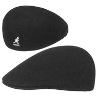 kangol flatcap 507 seamless wool black