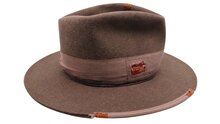 jos van dijck by silvester maria bespoke fedora haarvilt robusta brown