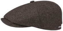 stetson hatteras ballonpet wolmix tweed look bruin