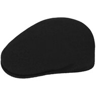 kangol flatcap 504 wool black