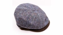 portaluri ballonpet donegal tweed cntr wol spikkel blauw en bruin