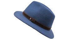 panizza fedora potenza wolvilt jeansblauw