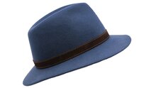 panizza fedora potenza wolvilt jeansblauw