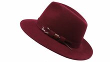 panizza fedora aquila 30x haarvilt bordeaux