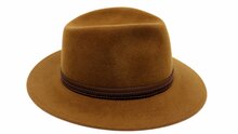 panizza fedora aquila haarvilt tobacco