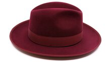 panizza fedora napoli brede rand 30x haarvilt bordeaux