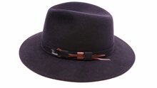 panizza fedora aquila 30x haarvilt navy