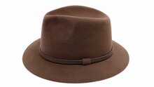 panizza fedora potenza camoscio haarvilt taupe