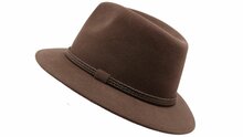 panizza fedora potenza camoscio haarvilt taupe