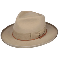 stetson fedora andalusia amish furfelt bone lichtbeige