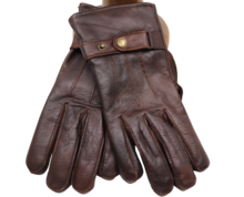 stetson heren handschoenen gloves buffalo leather brown