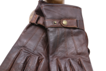 stetson heren handschoenen gloves buffalo leather brown