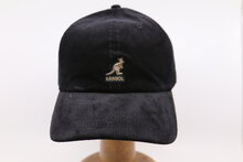 kangol baseball cap cord black