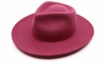 panizza fedora basic trapani wolvilt oud roze