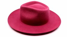 panizza fedora basic trapani wolvilt oud roze