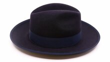 panizza fedora napoli brede rand 30x haarvilt navy