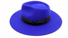 bronte fedora bowie wolvilt royal blue