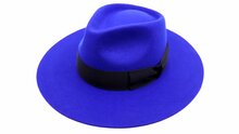 bronte fedora bowie wolvilt royal blue