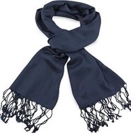 onkar pashmina viscose navy blauw 