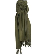 onkar pashmina viscose legergroen