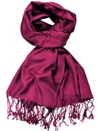 onkar pashmina  viscose donker magenta