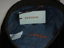 stetson hatteras newsboy cap wol kasjmier mix black