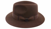 panizza fedora gubbio 01 premium haarvilt bruin