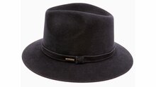 panizza fedora isernia premium haarvilt zwart